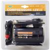 Saife 240426 Compressore 12V con Manometro e Presa Accendino