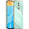 HONLEN Custodia per Xiaomi MI 9T / MI 9T Pro (6.39 Inches), Cover Morbida in Silicone TPU, Design del Telaio Galvanico - Verde