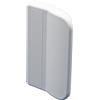 CC-Style CC-Shopping - Maniglia per balcone "911", versione rettangolare, per l'esterno e l'interno, incl. 2 viti per montaggio, 70 x 45 x 13 mm, (bianco)
