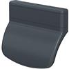 CC-Style CC-Shopping - Maniglia per porta del balcone 911 arrotondata - incl. 2 viti di montaggio, 70 x 55 x 20 mm - (antracite)