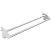 Wenko 3702100 Stendibiancheria per Radiatore Standard, Allungabile, Materiale Plastico, 13 x 11,5 x 62-110 cm, Alluminio/Bianco