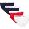 Tommy Hilfiger Cotton Classics - Confezione da 4 slip da uomo, Mogano., X-Large