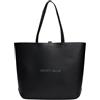 Tommy Jeans Donna Borsa Tote Bag con Bottone a Pressione, Nero (Black), Taglia Unica