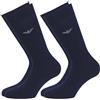 Emporio Armani 2-pack Short Socks, Calzini Uomo, Marine, Taglia unica