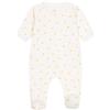 Petit Bateau A09GF Pigiama Dormi Bene, Marshmallow/ORGE, 6 Mois Unisex-Bambini