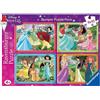 RAVENSBURGER PUZZLE RAVENSBURGER PUZZLE 4X42 PRICIPESSE DISNEY