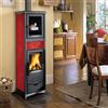 STUFA A LEGNA IN GHISA LA NORDICA EXTRAFLAME MOD. ROSSELLA PLUS FORNO EVO 9,1 KW