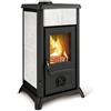 STUFA A LEGNA CERAMICA LA NORDICA GEMMA 6 KW