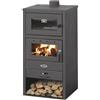 STUFA A LEGNA CON FORNO MOD. BLIST BR 12KW