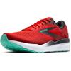 Brooks Ghost 16, Sneaker Uomo, Cacatua Rosso Fuoco Ebano, 42 EU