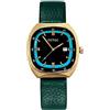 RORIOS Orologio Donna Orologi da Polso Quadrati Orologio Analogico Quarzo con Cinturino in Pelle Fashion Orologio per Donne