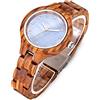 RORIOS Orologio in legno per donna e uomo Orologio Luminoso Orologio Analogico Al quarzo con Cinturino in Legno 100% Naturale Leggero Orologio in Legno Donna/Uomo