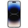 OtterBox Bundle per iPhone 14 PRO Cover Symmetry Clear Testata 3X vs Le Norme Anti Caduta Mil-Std 810G + Protezione Schermo Vetro Alpha con 3X Tecnologia Anti Graffio