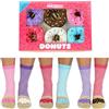 United Oddsocks Donuts - United Oddsocks Ladies Odd Socks - Multicoloured - 4-8 uk