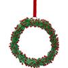 EDG Addobbo Natalizio Corona Berryfir 10 Cm