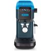 Ariete 1399 Macchina da caffè espresso Sky Blue, Per polvere e cialde ESE, 1300 W, Capacità 1,1L, 15 bar di pressione, Filtro 1, 2 tazze e cialda ESE, Cappuccino, Blu