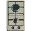 Glem Gas GT32SA Piano Cottura da incasso 30 Cm Sabbia 2 Fornello(i)