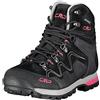 (TG. 39 EU) CMP ATHUNIS MID WMN TREKKING SHOES WP, Scarpe da Trekking Donna, Ner