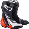 Alpinestars Stivali Moto Racing Alpinestars SUPERTECH R Nero Rosso Fluo