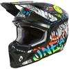 Oneal Casco Moto Cross Enduro Bambino Oneal 3SRS Youth RANCID Nero