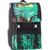 LEGO® NINJAGO® GREEN Zaino Scuola Estensibile, 32L, Allacciatura Toracica - Verde
