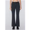 Tezenis Jeans Lunghi Modello Trombetta Donna Nero