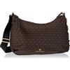 MICHAEL KORS LG Conv MSGR Leonie, Borsa Donna, Brown/Blk