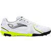 Joma Dris2502tf, Stivaletti Bassi con Lacci Uomo, Bianco, 45 EU