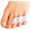 Sumiwish Confezione da 10 separatori e protezioni per dita dei piedi, separatori in gel per dita sovrapposte, mignolo arricciato
