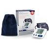 Pic Solution - Literapid Misuratore di Pressione Arteriosa da Braccio Digitale, Apparecchio Automatico per Misurare la Pressione Sanguigna a Casa, clinicamente validato, Bianco e Blu