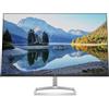 HP M24fe Monitor da 24, FHD, 16:9, Antiriflesso, Pannello IPS da 75Hz, Tempo di Risposta 5 ms, Reclinabile, AMD FreeSync, 300 Nits, Low Blue Light, HDMI 1.4, VGA, No montaggio VESA, Argento