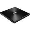 ASUS - Masterizzatore DVD ZenDrive U9M esterno, sottile, velocità 8x, con supporto M-Disc, compatibilità USB 2.0 di tipo C e A, compatibile con Windows e Mac OS, nero
