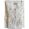 Linclalor Camicia da Notte Invernale Manica Lunga Serafino Raglan Interlock (Rosa, 46)