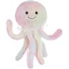Apricot Lamb Meduse di peluche per bambini, morbido e carino, per bambine e ragazzi, soffice medusa multicolore, 26 cm