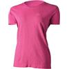MICO | Maglia Giro Collo Mezza Manica X-Performance Workout Donna, Taglia M-L, Colore Amarena, Tecnologia Seamless, Adatta a Diverse attività Sportive, in Fibra Dryarn® Termica, 100% Poliammide