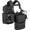 OUTAC Zaino mini + Chest rig combo Nero OUTAC