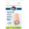 Footcare separatore dita anello doppio large 2 pezzi