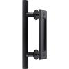 KtbeYTi 30 cm Maniglia Porta Scorrevole, Rotondo Maniglie Porte Interne, Maniglia Della Porta Granaio con Accessori di Montaggio