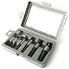 FAST WORLD SHOPPING ® Set 8 Estrattori Conici Per Viti Perni Bulloni Prigionieri Rovinati Oppure Spezzati Kit Filiere Madrevite Estrattore Conico In Acciaio