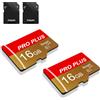 Bliksem 2 Pack Scheda di Memoria 16GB con Adattatore, Classe 10 UHS-I A1, Schede Di Memoria Alta Velocità per Fotocamera, Telefono, Tablet, Registratore Di Guida, PC (TF162 16GB)