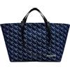 Desigual Borsa per la Spesa in Tessuto, Accessories Fabric Shopping Bag Donna, Blu, One Size