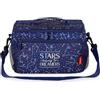 Legami - Isolierte Lunch-Tasche, Thema Stars, Thermotasche für Mittagessen, Großes Fassungsvermögen 7,7 Liter, Verstellbarer Schultergurt, 28 x 17 x 15 cm