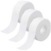 Colexy 3 Rotoli Nastro Sportivo, 2,5 cm x 10 m Benda sportiva, Nastro per dita, Nastro autoadesivo per dita, Nastro per presa sportiva, Nastri ipoallergenici, Nastri adesivi medici per Sportivo (Bianco)