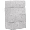 Tomotato 4 Pezzi Pietra di Pulizia per Pietra Pomice Spazzole, 9,5x7x4cm Pietra per La Pulizia della Griglia Pietra pomice per la Pulizia per Cucina, Bagno, Piscina, Pulizia della Casa