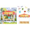 moose toys BlueY Mini set da gioco per contadini, include statuetta da bingo con articolazioni mobili, borsa della spesa e accessori