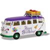 Corgi Campervan Volkswagen a tema Buon compleanno