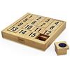Legami - Puzzle del 15, Rompicapo Numerico con tessere da 1 a 15, in Legno di Faggio, 10x2 cm.