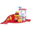 Dickie Toys ABC - Felix Fire Station (42 x 33 cm) - Set pompieri a partire da 1 anno con rampa, 2 auto giocattolo e funzioni, giocattolo auto per neonati e bambini dai 12 mesi in su