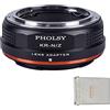 PHOLSY Adattatore Manuale Compatibile con Obiettivo AR su Z Fotocamera | Compatibile con Obiettivo Konica AR e Fotocamera Nikon Z, Konica a Z, AR su Z, Konica su Z