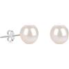 GAVU Orecchini Perla Donna, Orecchini Donna Argento 925 con Perla di Acqua Dolce
